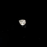 1.06ct Pear Natural Light Gray Diamond Certified By GIA #16198085